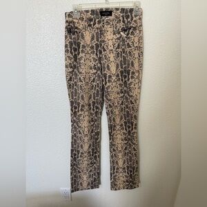 Vintage Guess Snake Print Jeans Size 27